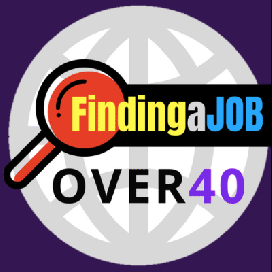 Finding a Job Over 40 Online Logo